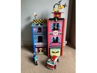 firehouse police station dollhouse